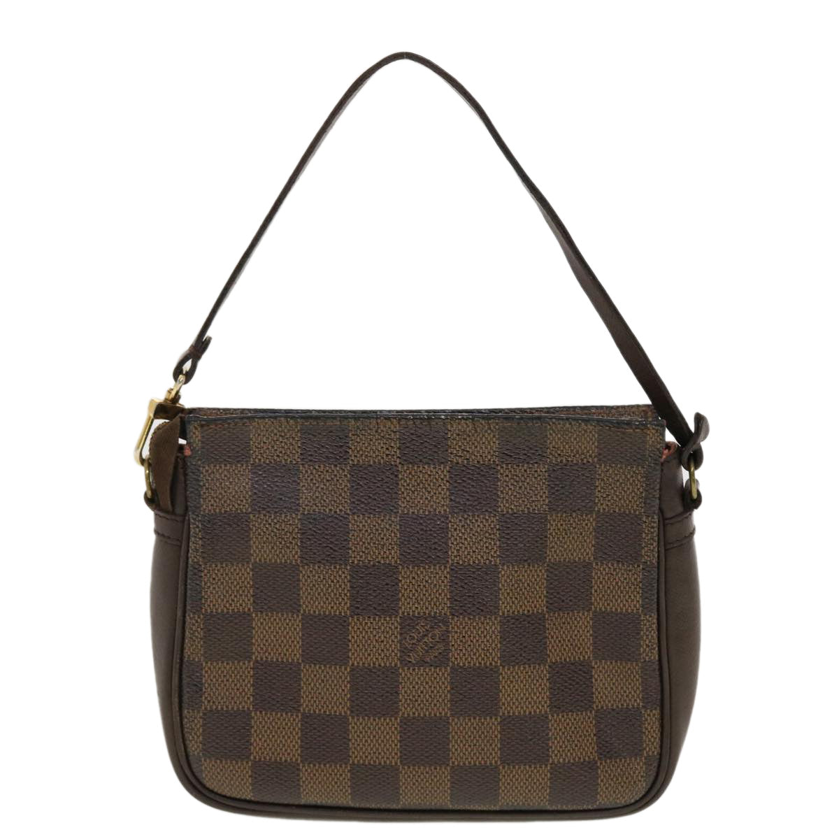LOUIS VUITTON Damier Ebene Trousse Make Up Pouch N51982 LV bs4885