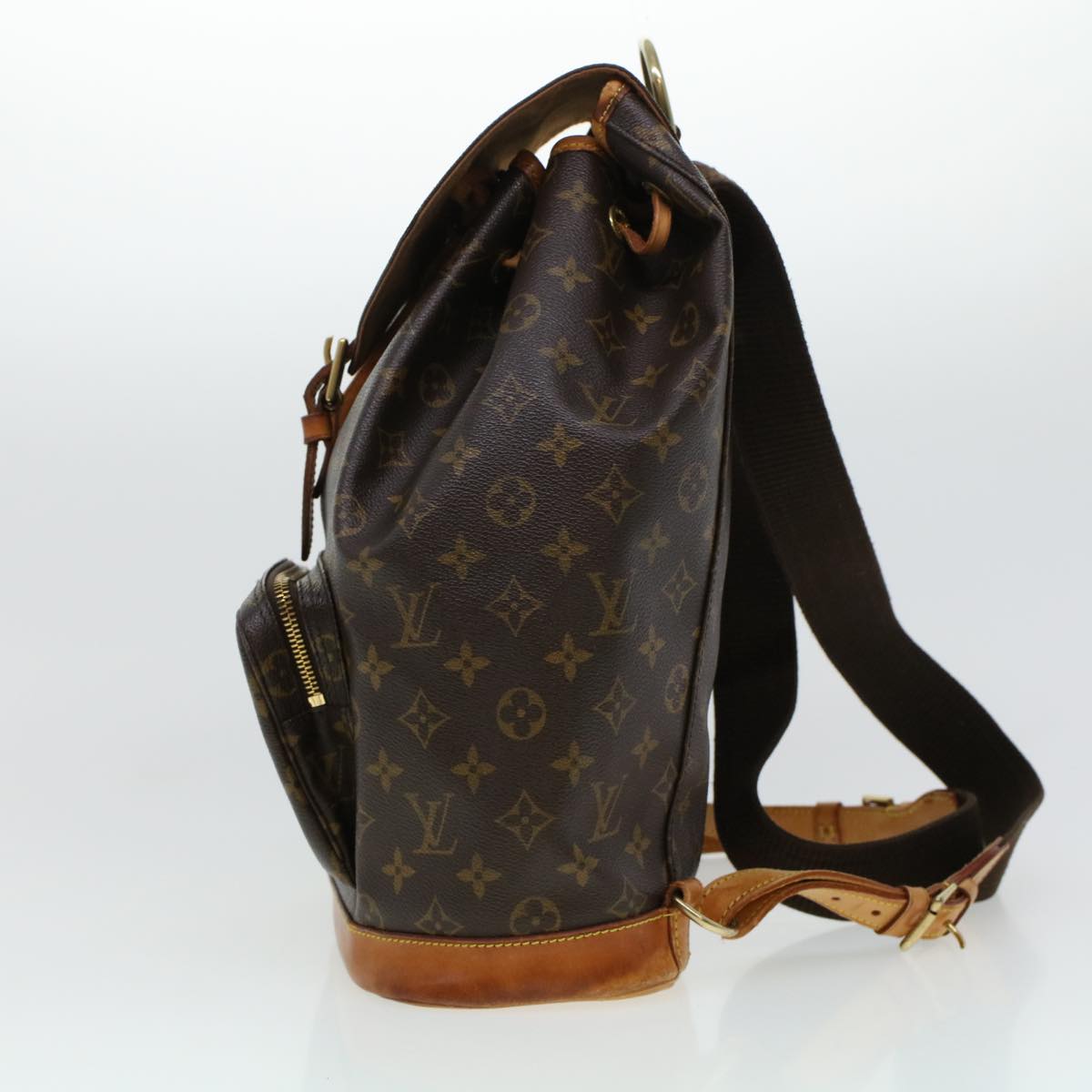 LOUIS VUITTON Monogram Montsouris GM Backpack M51135 LV Auth bs5234