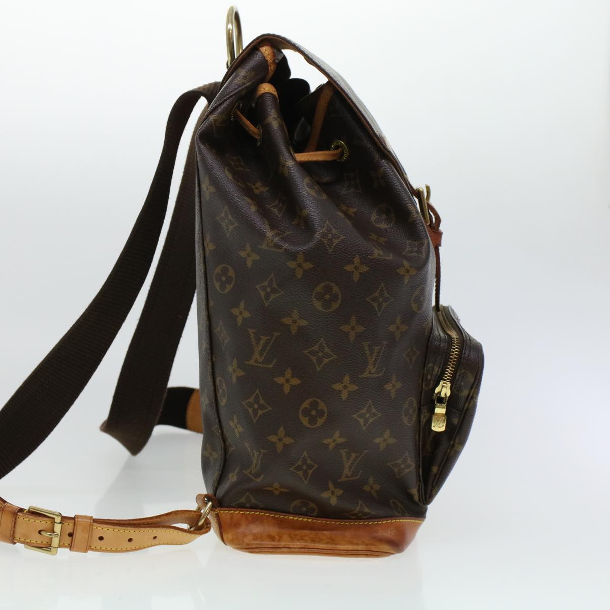 LOUIS VUITTON Monogram Montsouris GM Backpack M51135 LV Auth bs5234
