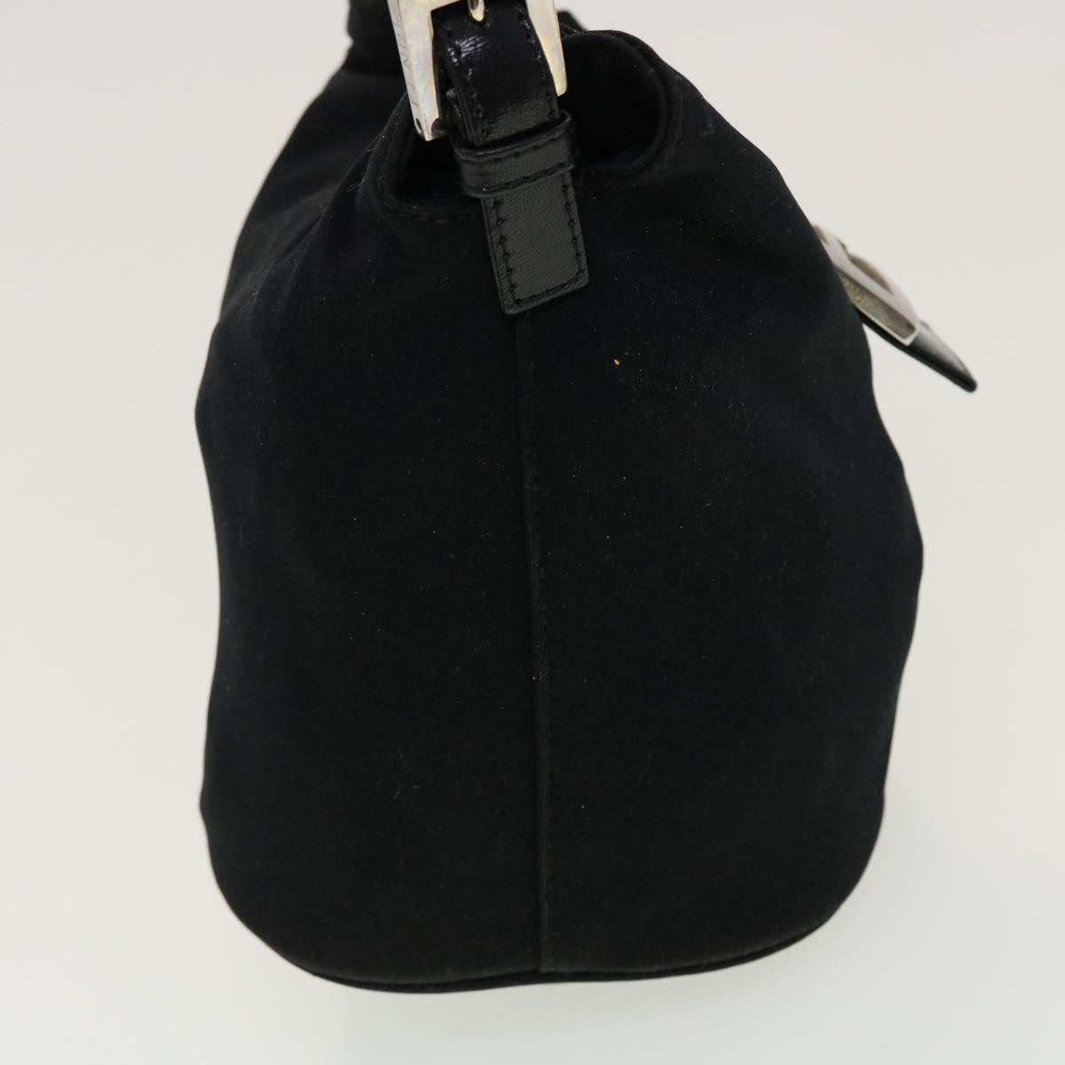 Prada Mamma Baguette Shoulder Bag Nylon Black.