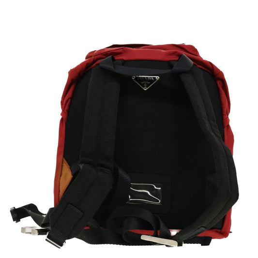 Prada Backpack Nylon Red