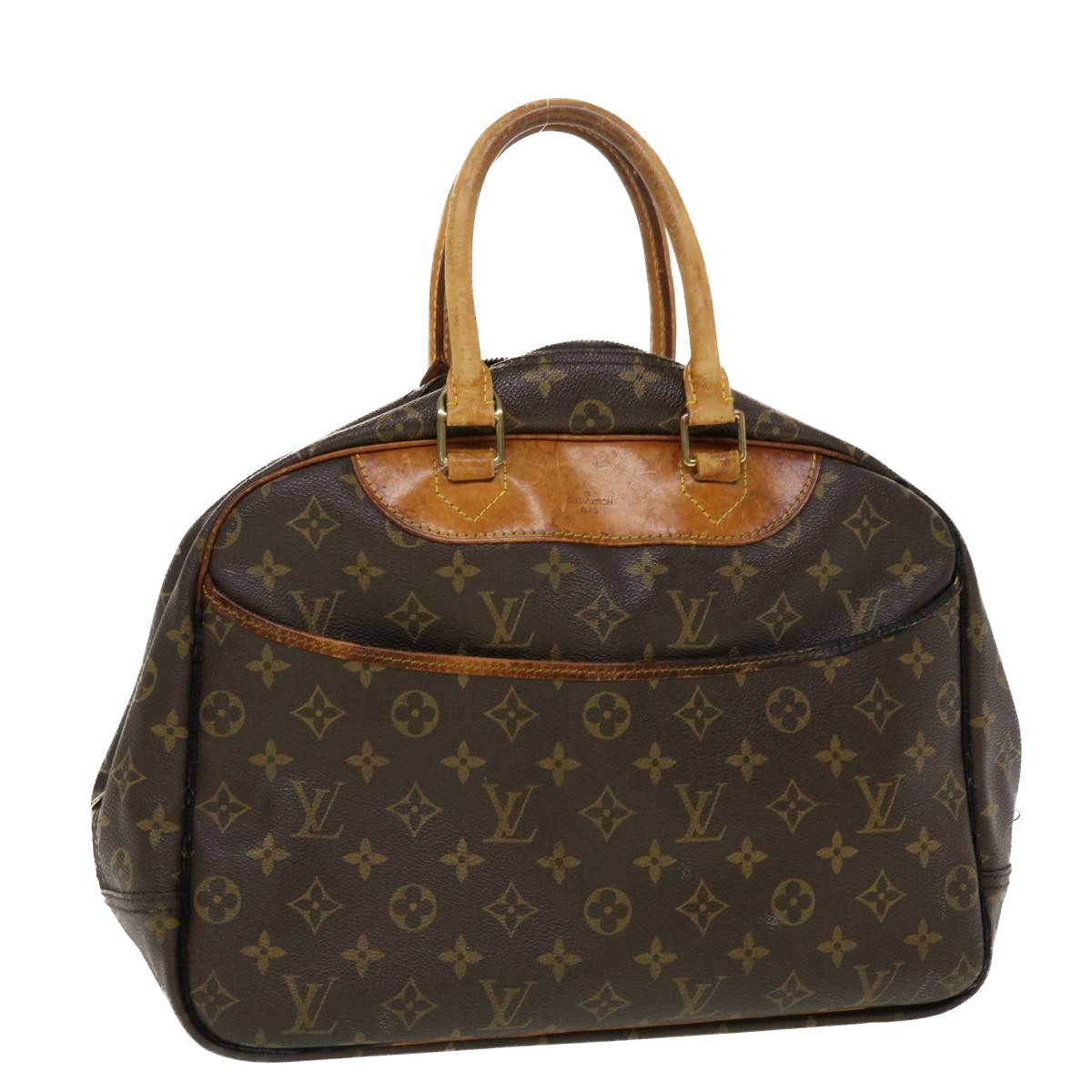 LOUIS VUITTON Monogram Deauville Hand Bag M47270 LV Auth bs5686