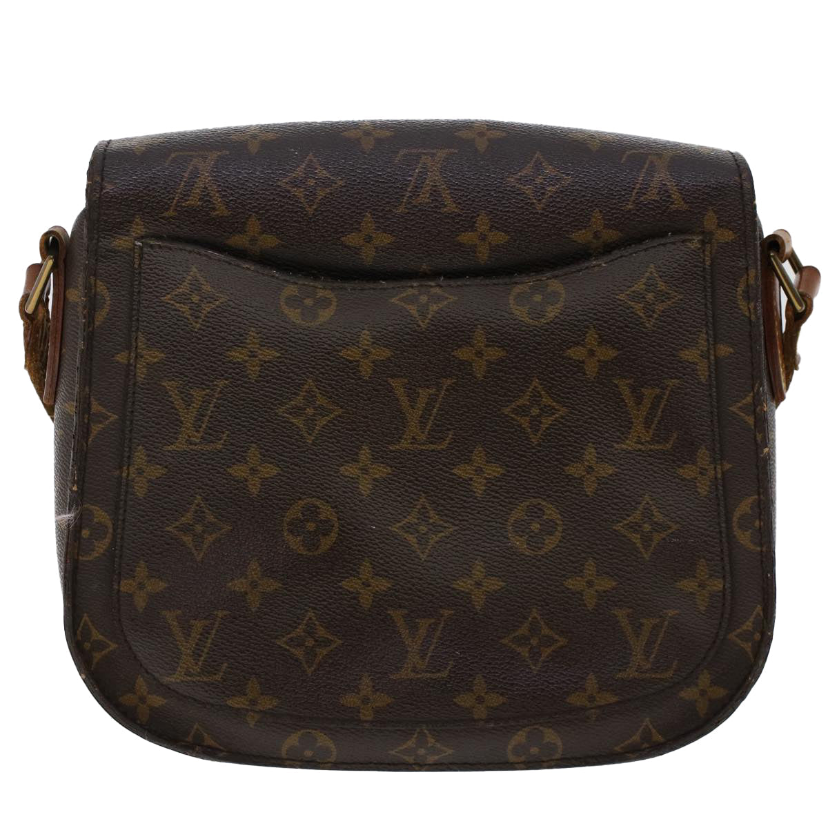 LOUIS VUITTON Monogram Saint Cloud GM Shoulder Bag LV bs6817