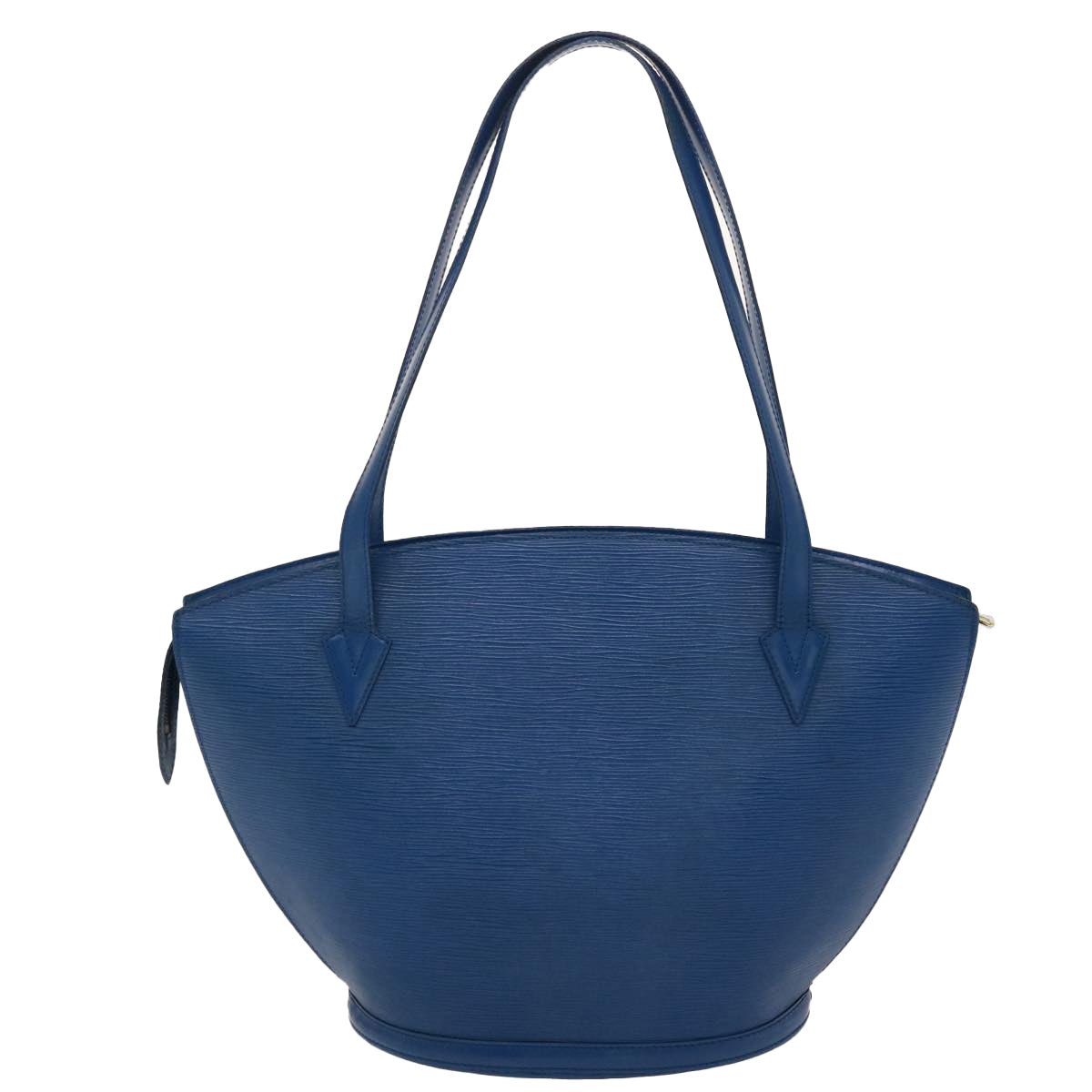 LOUIS VUITTON Epi Saint Jacques Shopping Shoulder Bag Blue LV Auth bs6947