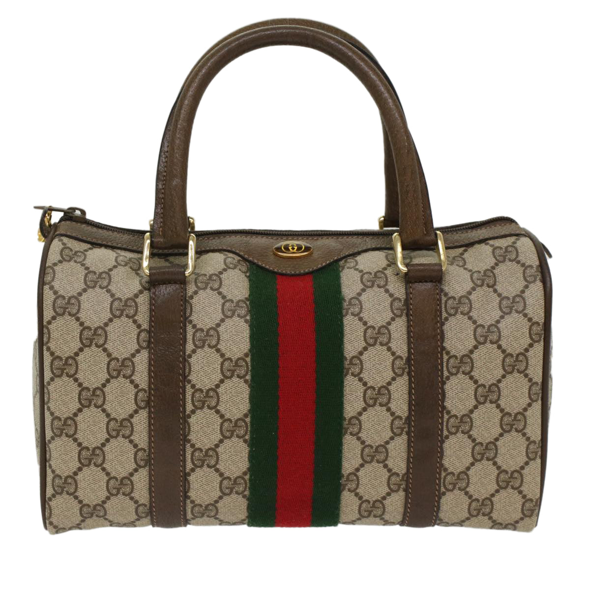 Gucci Canvas Top Handle Handbag