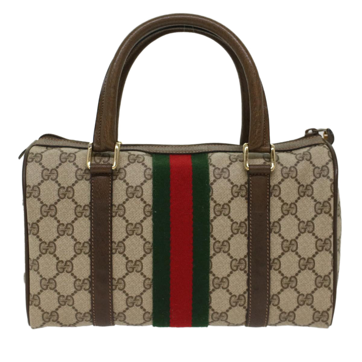 Gucci Canvas Top Handle Handbag
