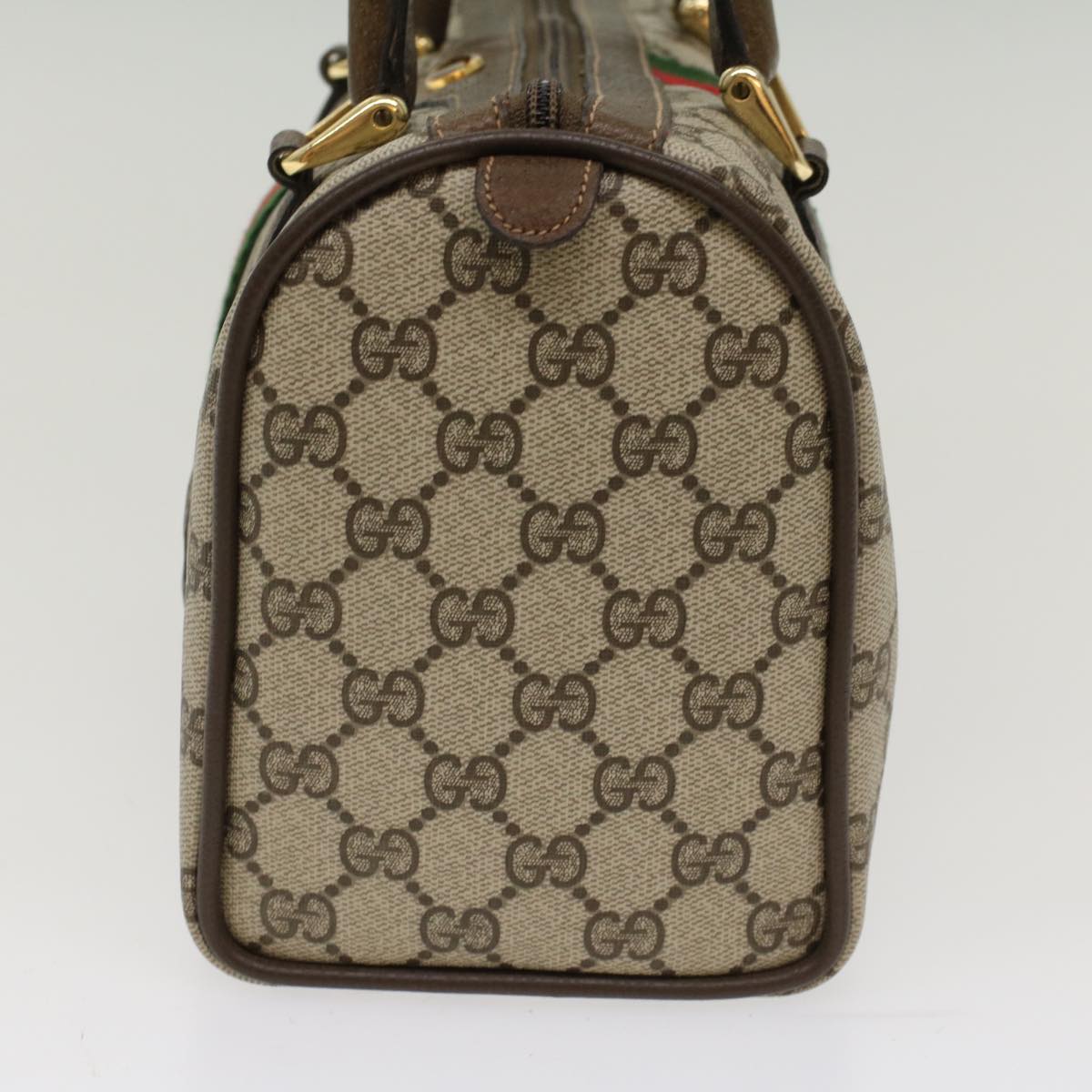 Gucci Canvas Top Handle Handbag