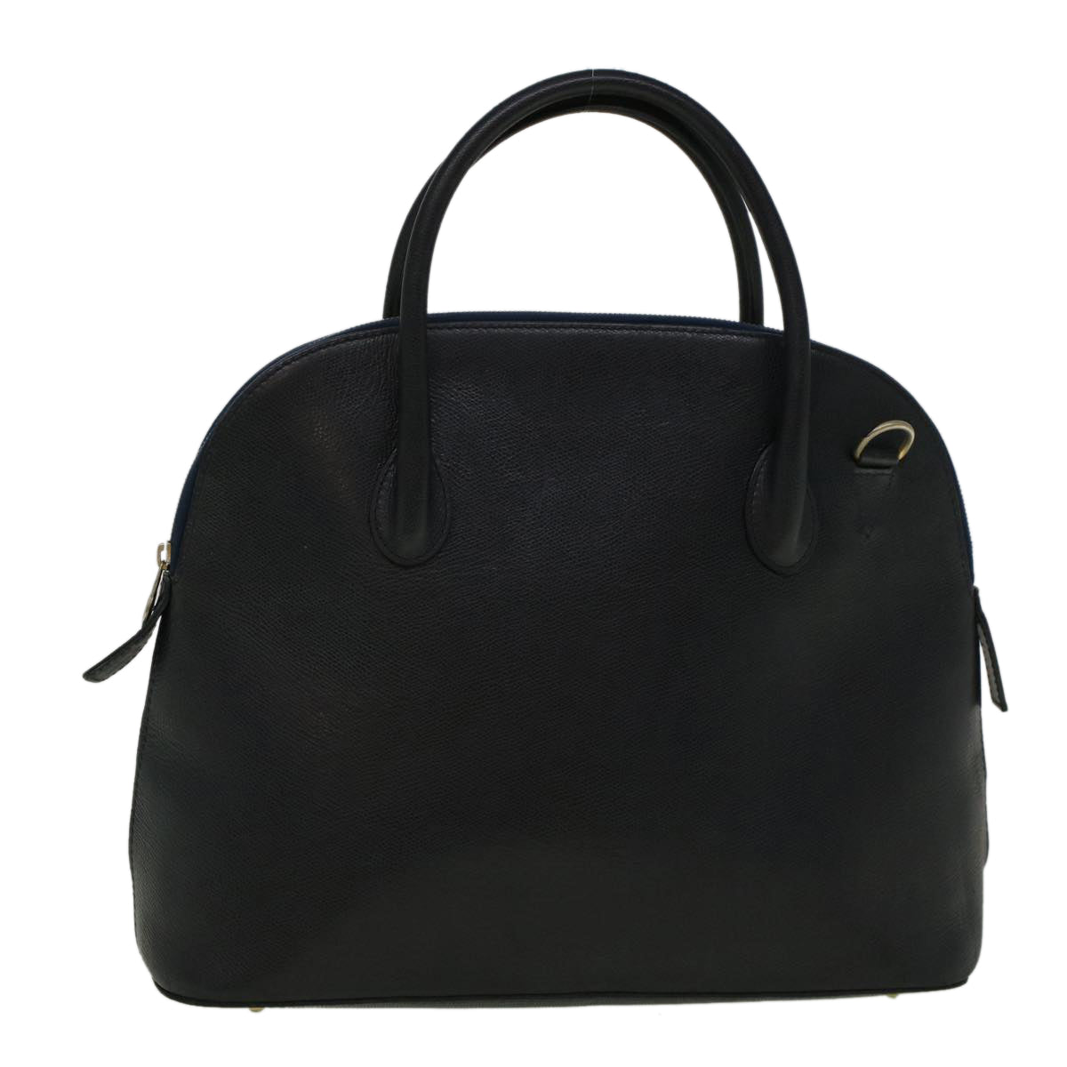 Luxury CELINE Hand Bag Leather Navy 9343