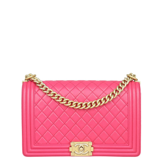 Chanel Boy New Medium | Pink 23 Series