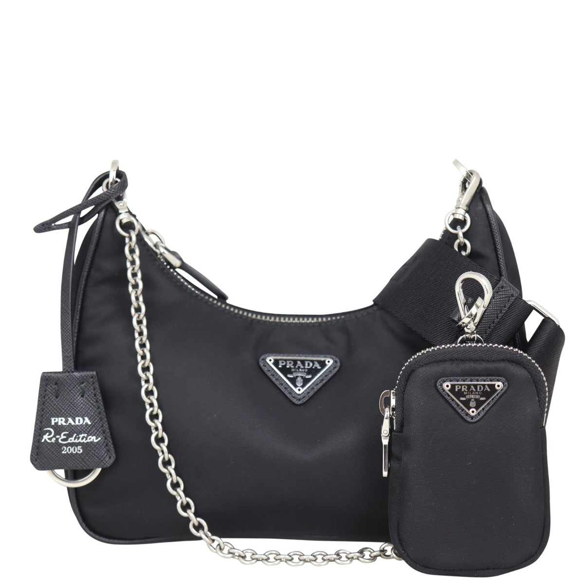 Prada Re-Edition 2005 Tessuto Shoulder Bag