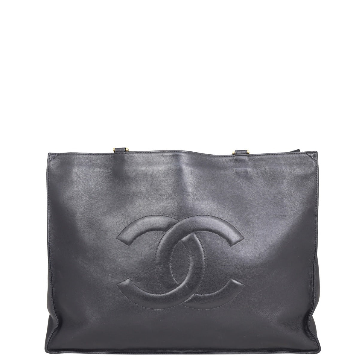 Chanel CC Jumbo XL Chain Shoulder Bag | Black
