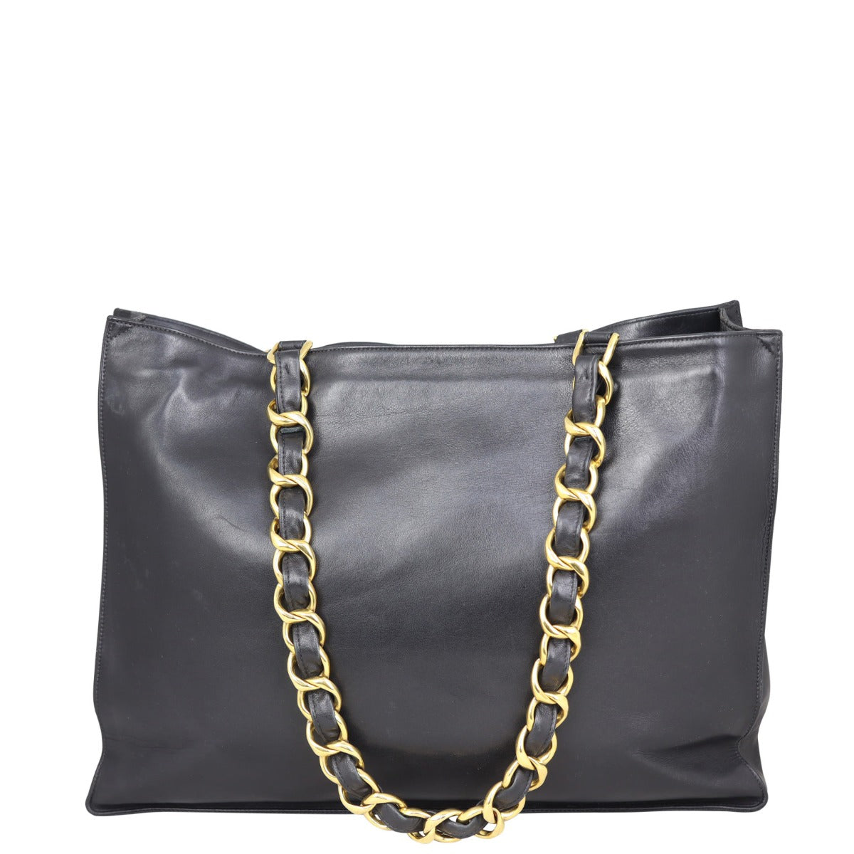 Chanel CC Jumbo XL Chain Shoulder Bag | Black