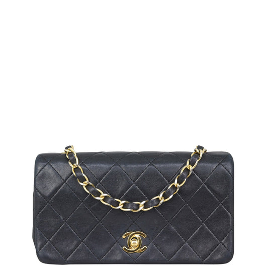 Chanel CC Full Flap Bag Small | Gold Hardware