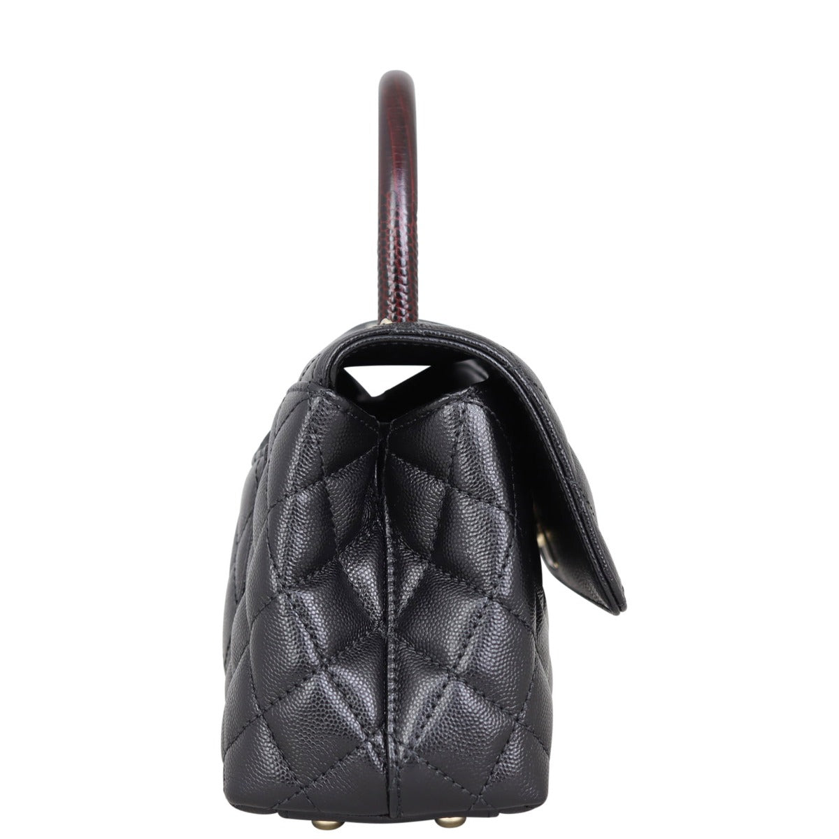 Chanel Coco Top Handle Mini Bag | Black
