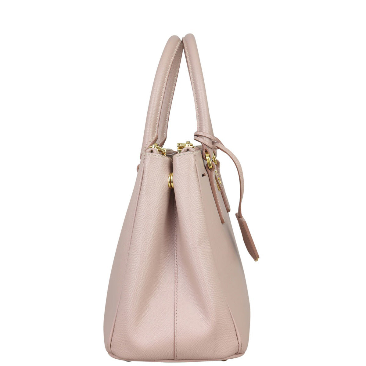 Prada Saffiano Lux Galleria Double Zip Tote Small