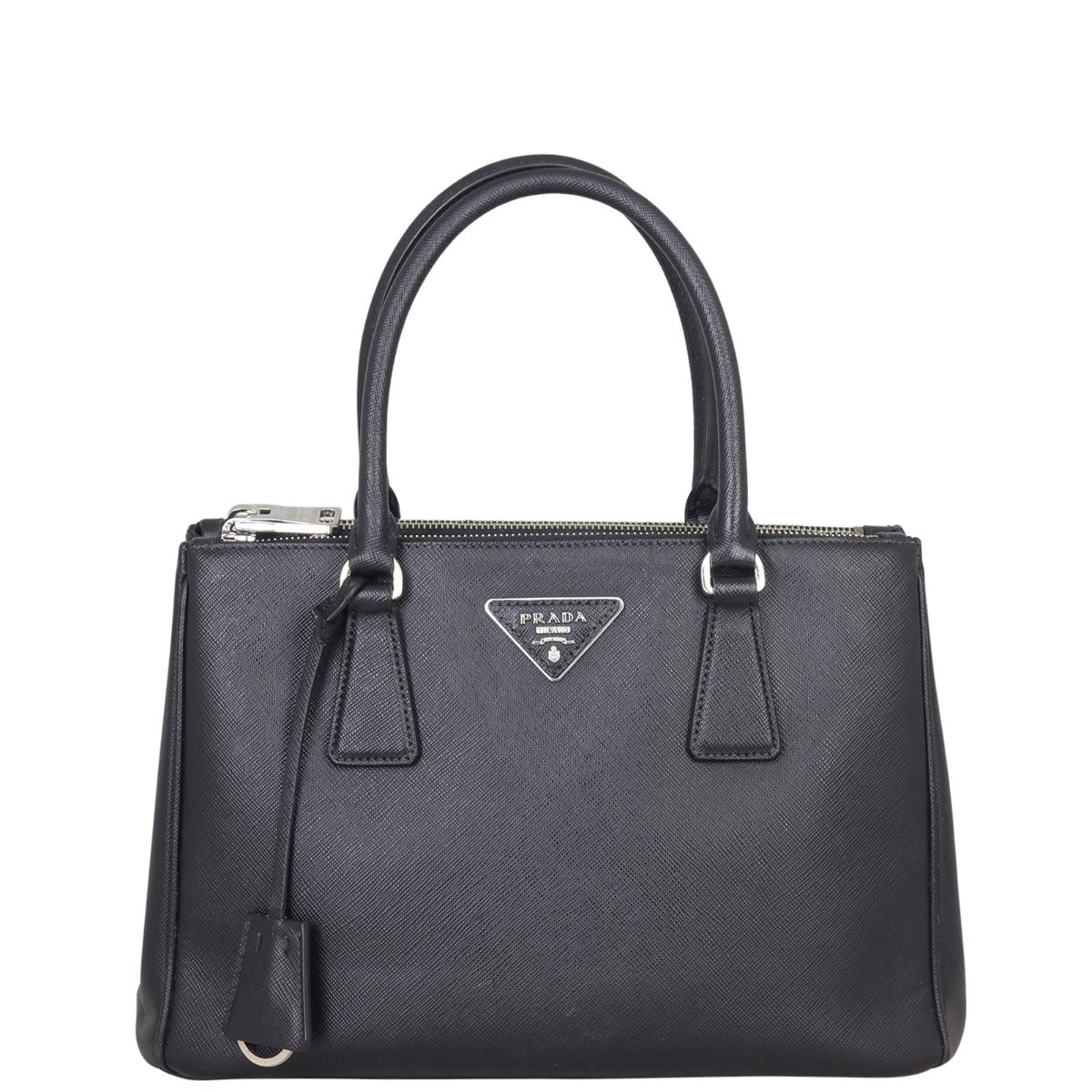 Prada Saffiano Lux Galleria Double Zip Tote Small