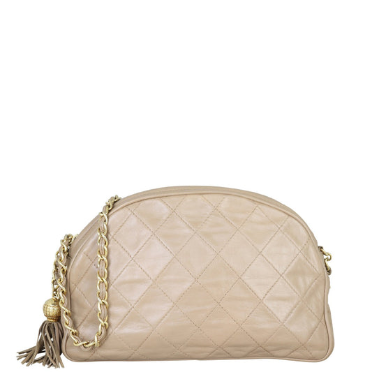Chanel Camera Chain Bag | Taupe