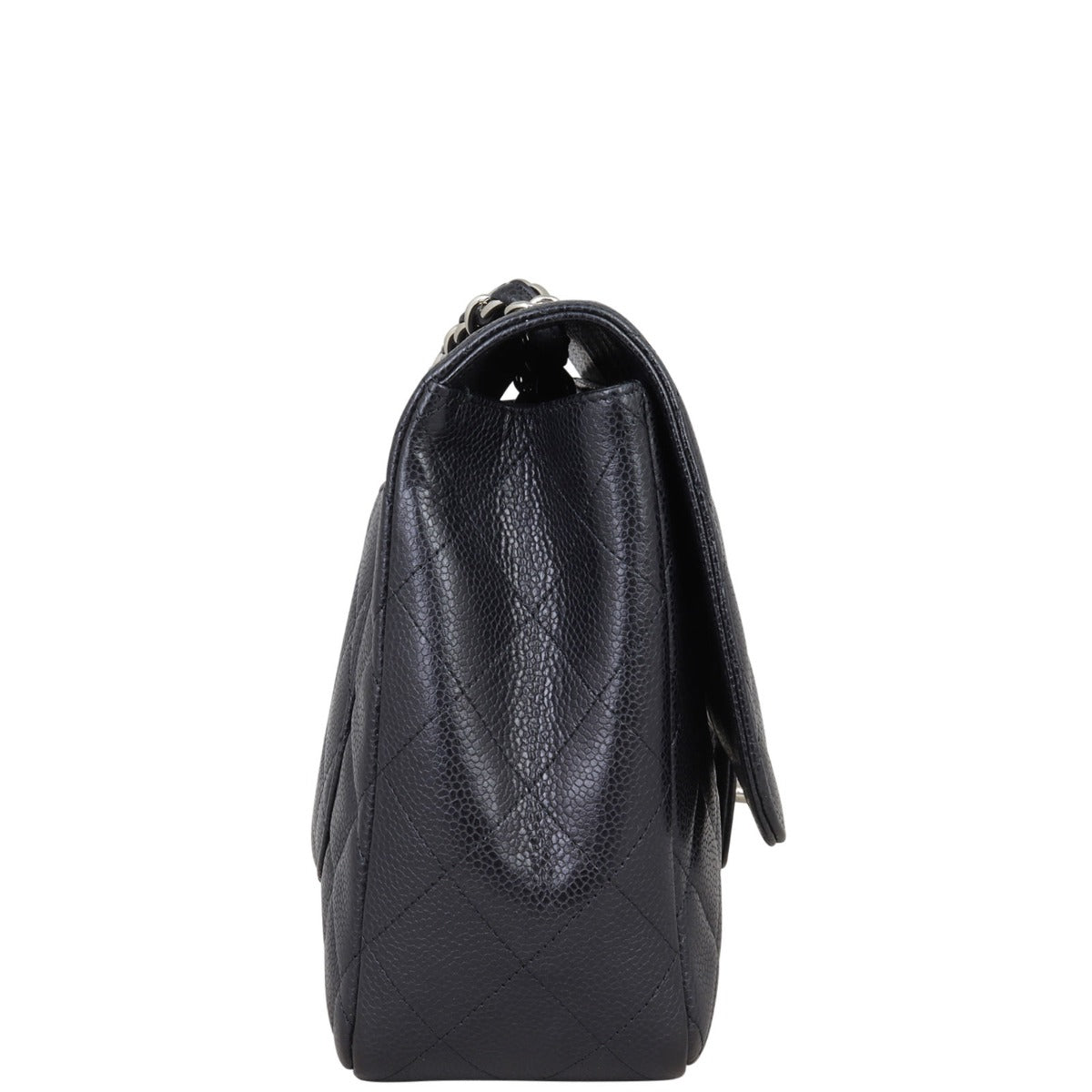 Chanel Classic Single Flap Jumbo | Black Caviar