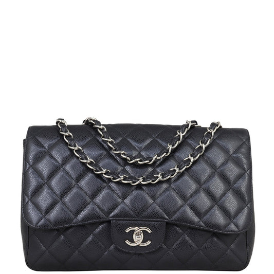 Chanel Classic Single Flap Jumbo | Black Caviar