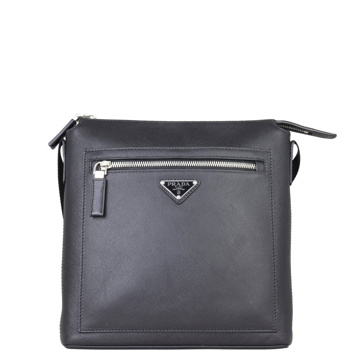 Prada Saffiano Crossbody Messenger Bag