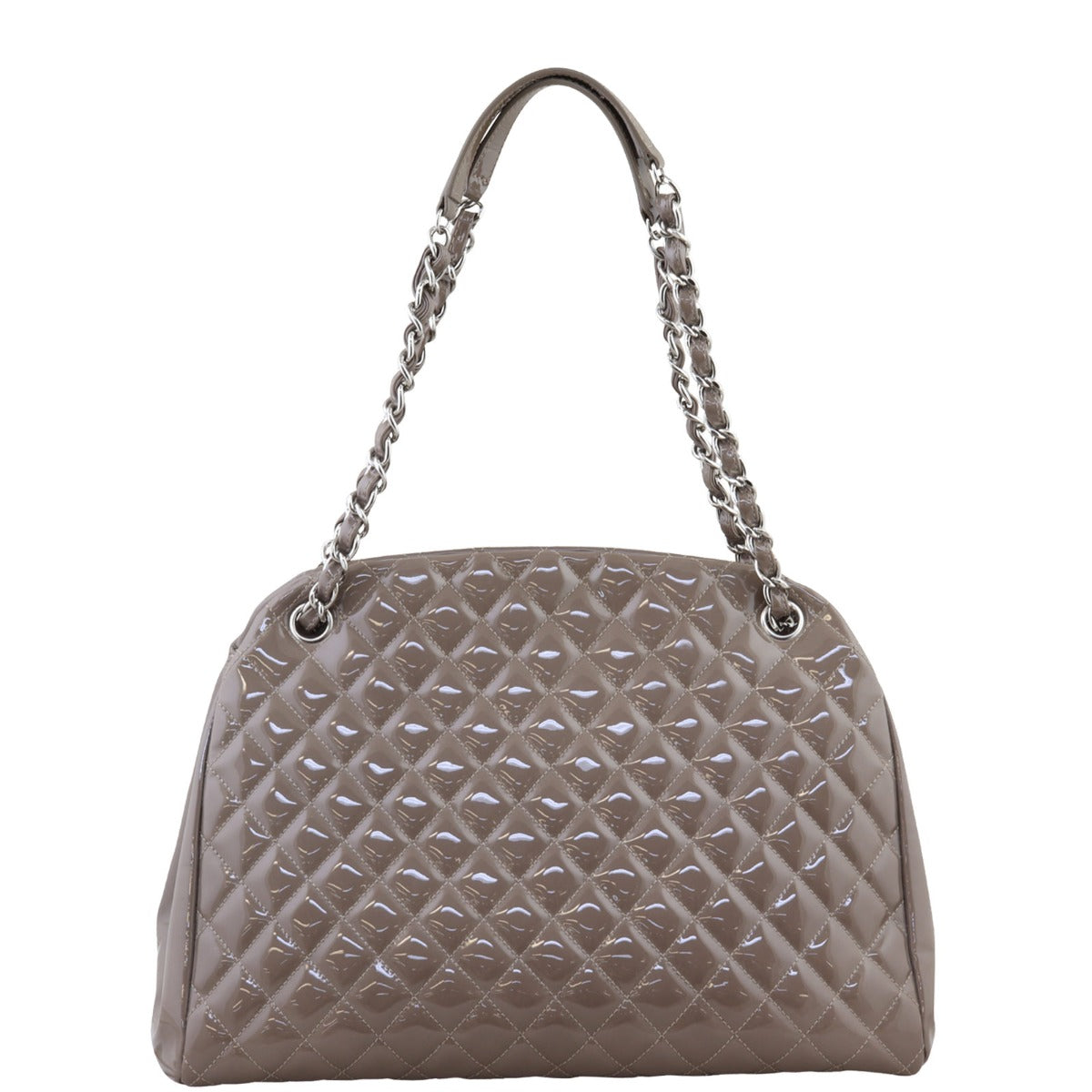 Chanel Mademoiselle Bowler Bag Large | Taupe