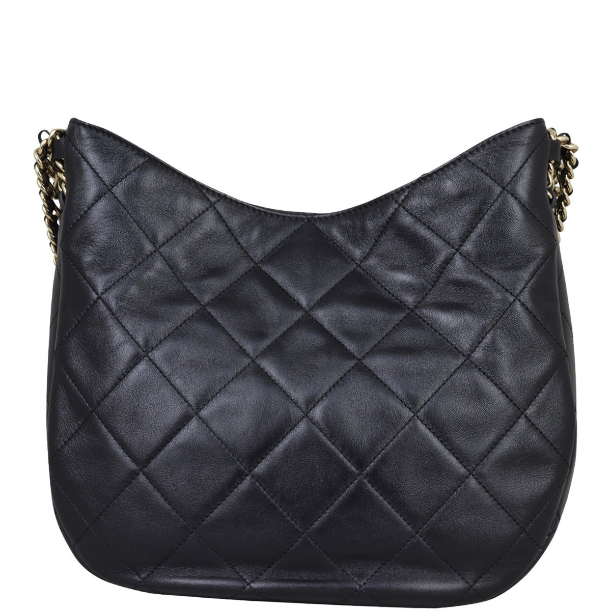 Chanel CC Lambskin Hobo