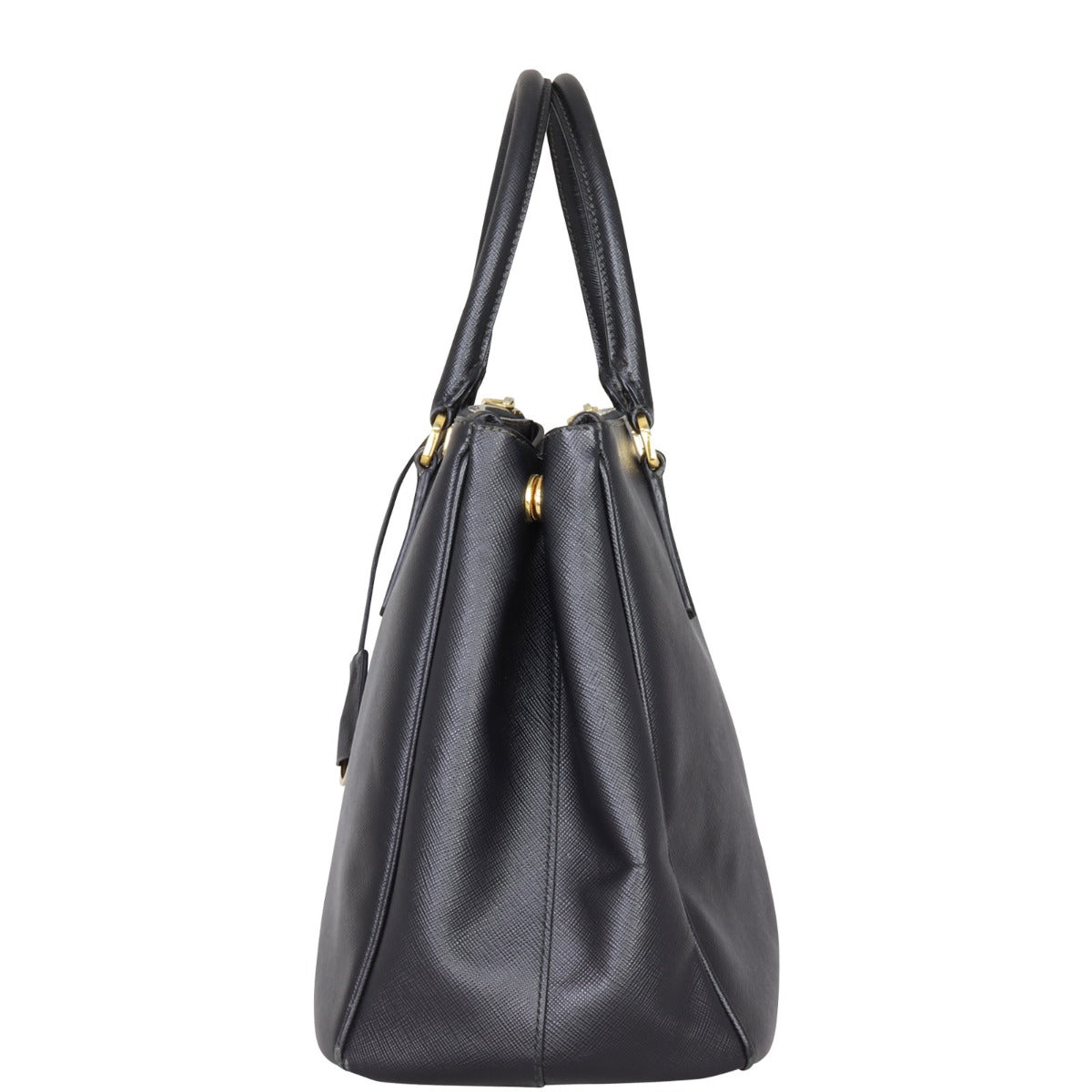 Prada Saffiano Lux Galleria Double Zip Tote Medium