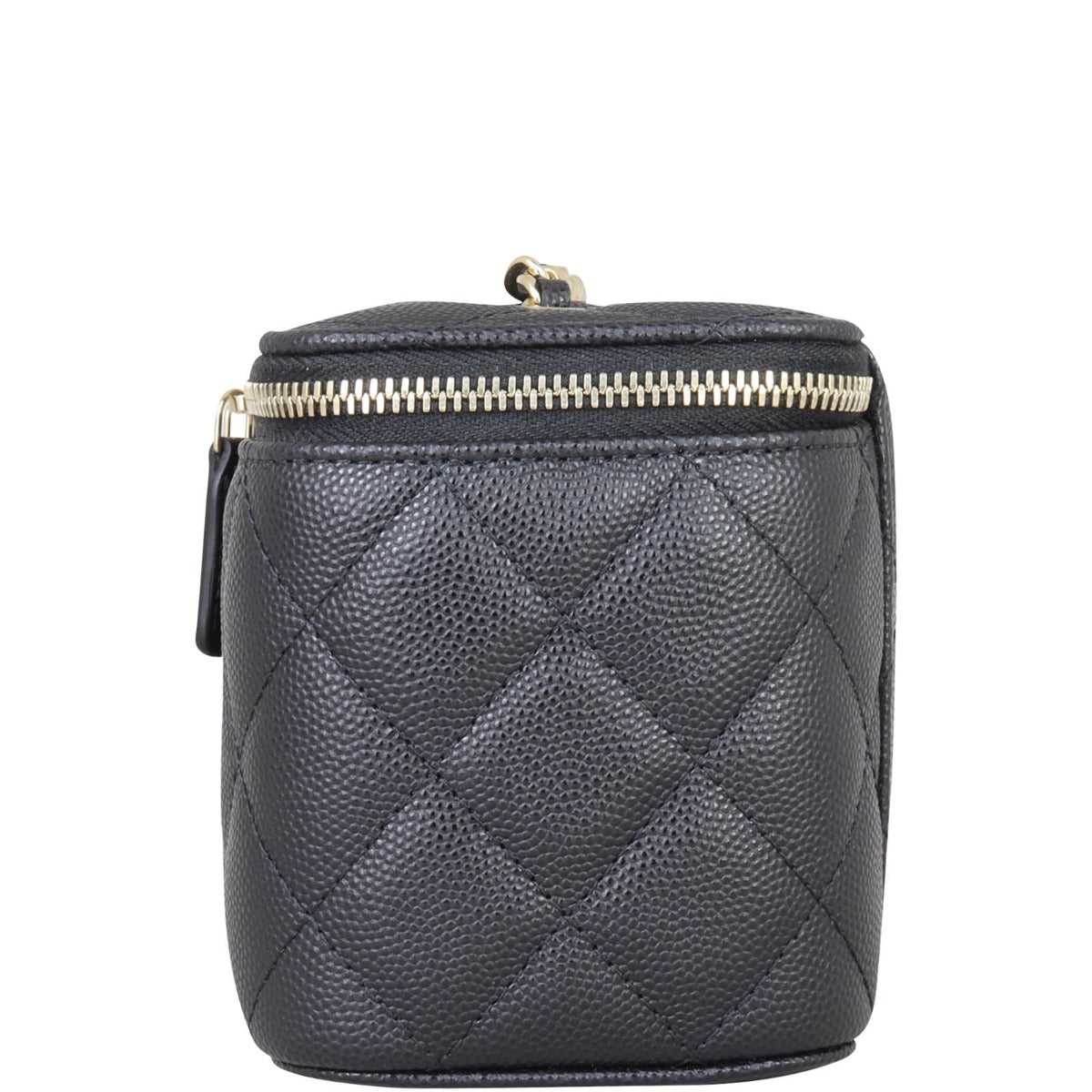 Chanel Vanity Case with Chain | Gold Hardware