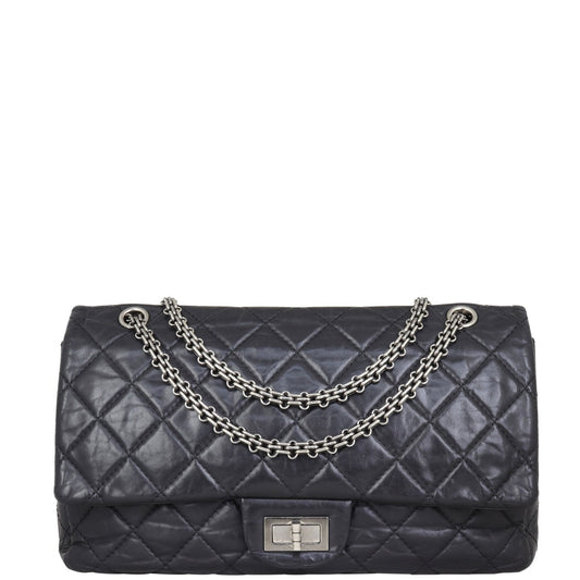 Chanel 2.55 Reissue 227 Double Flap Bag | Silver Hardware