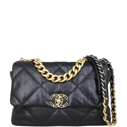 Chanel 19 Flap Bag Large | Black