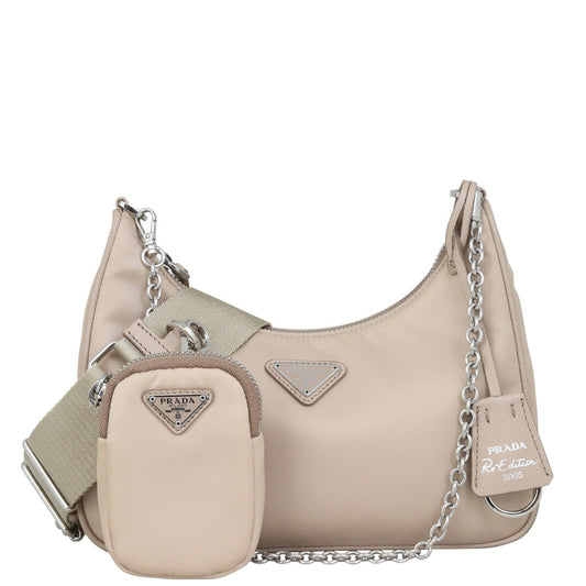 Prada Re-Edition 2005 Tessuto Shoulder Bag