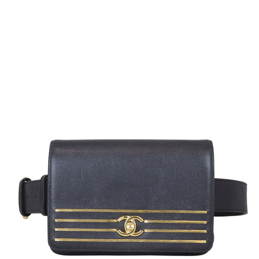 Chanel Captain Gold Belt Bag