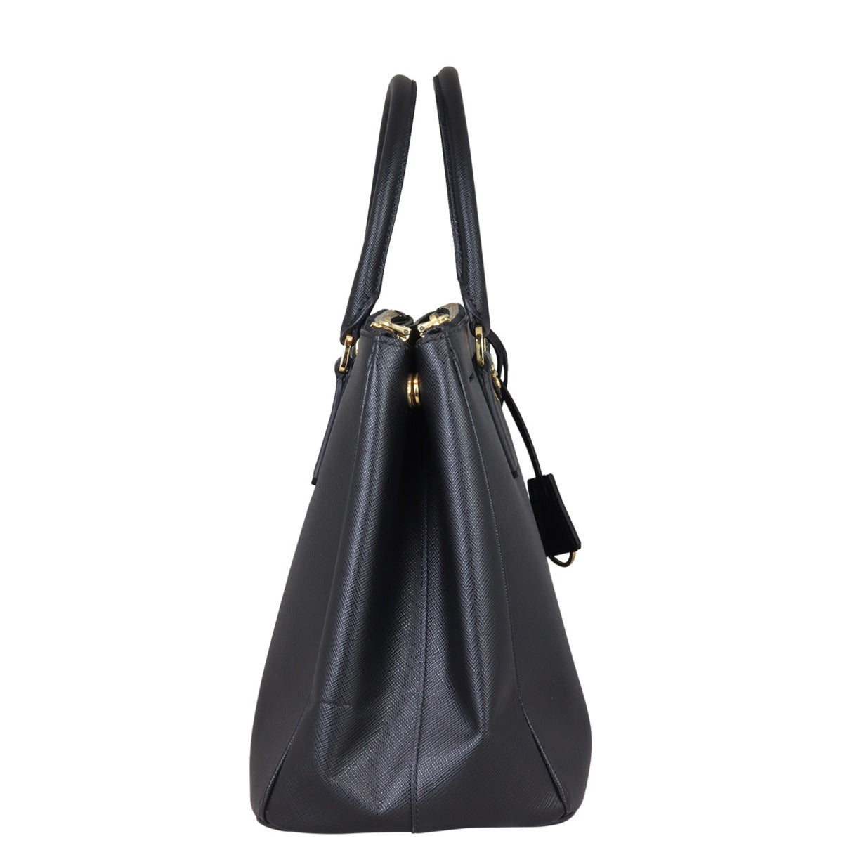 Prada Saffiano Lux Galleria Double Zip Tote Medium
