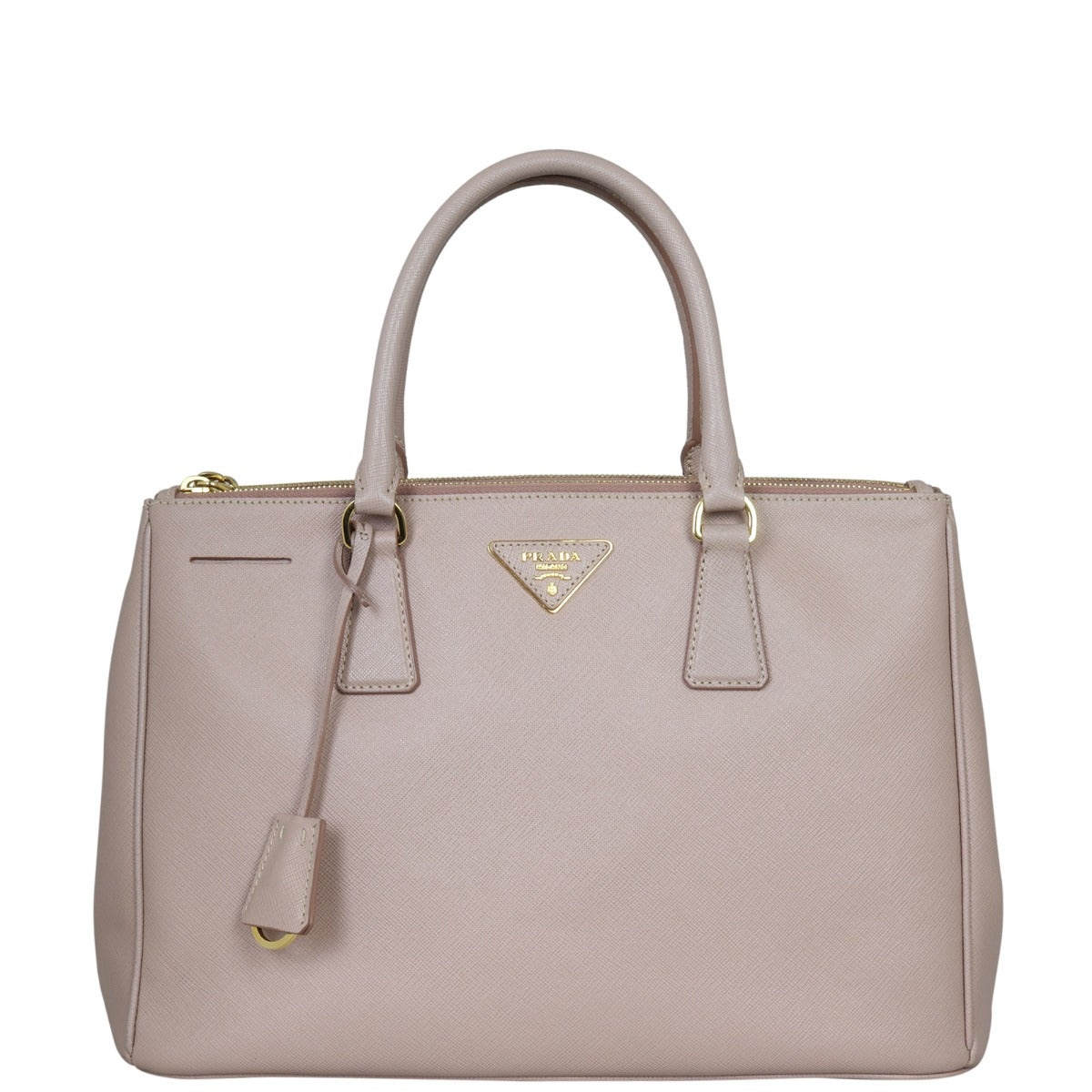 Prada Saffiano Lux Galleria Double Zip Tote Medium
