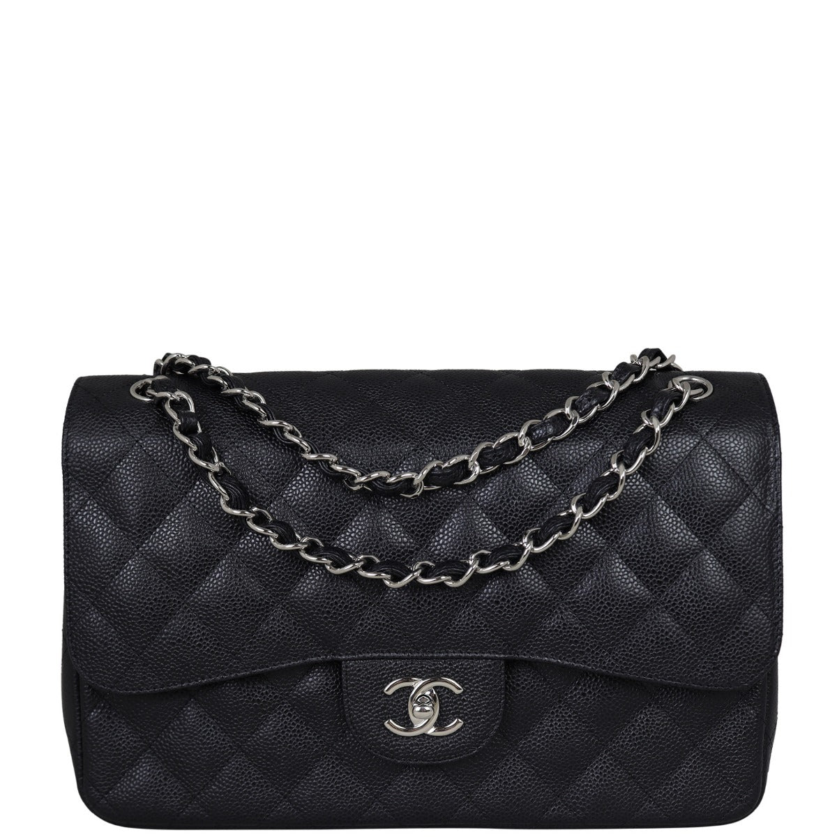 Chanel Classic Double Flap Jumbo | Silver Hardware