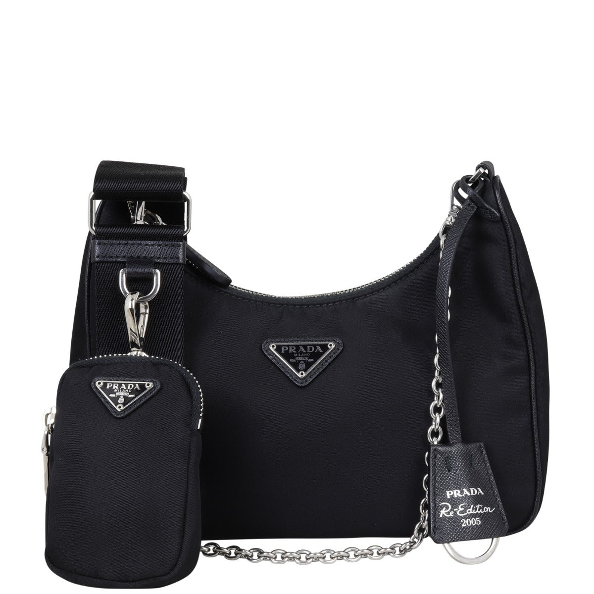 Prada Re-Edition 2005 Tessuto Shoulder Bag