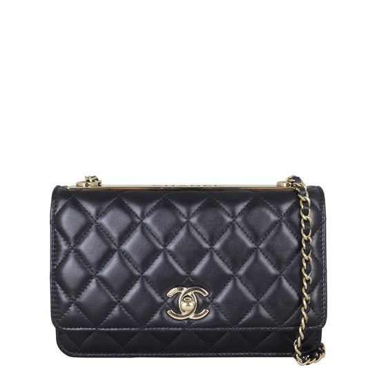 Chanel CC Trendy Wallet on Chain | Black