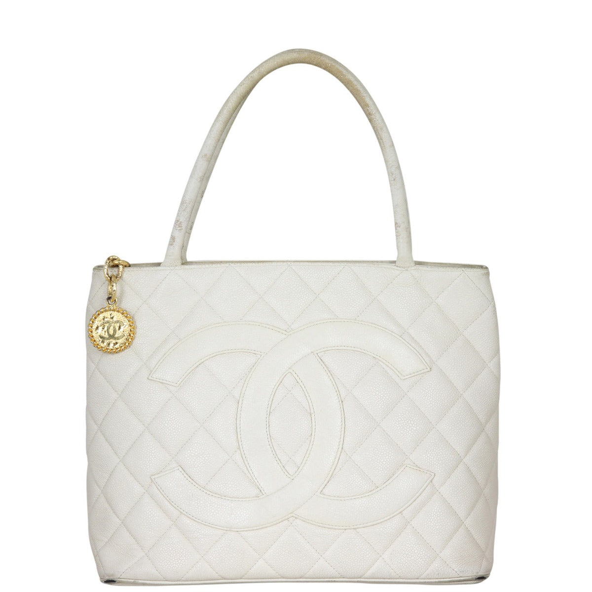 Chanel Medallion Tote | Off White