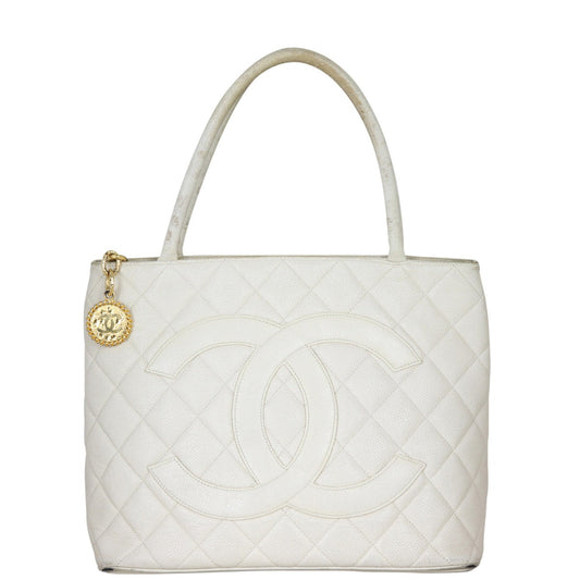Chanel Medallion Tote | Off White
