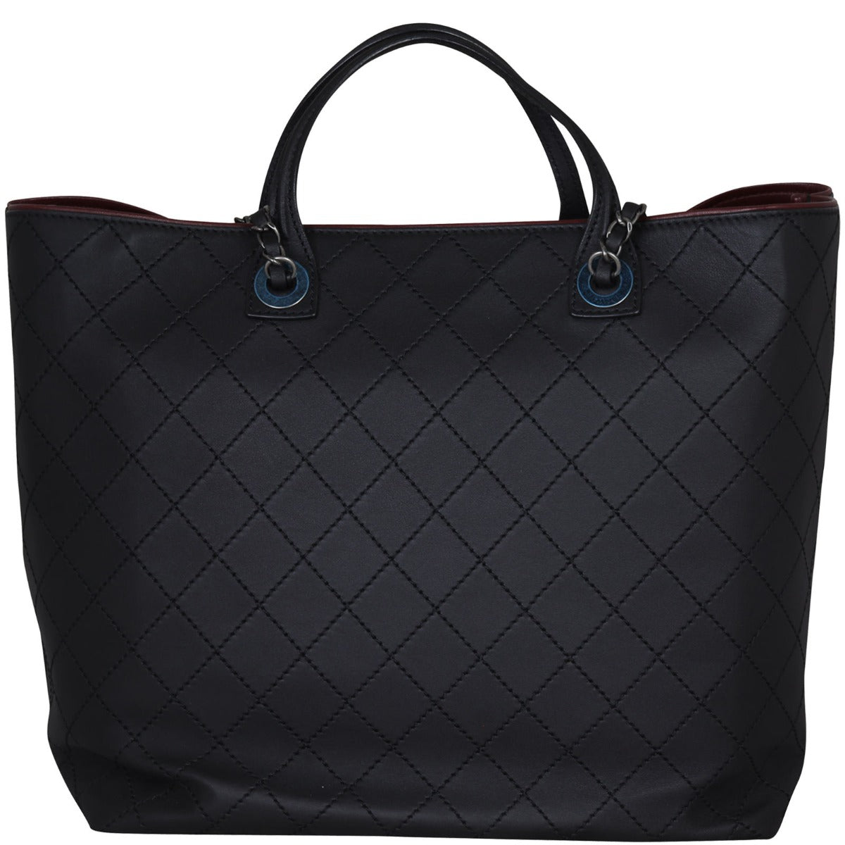 Chanel CC Charm Two Way Shopping Tote