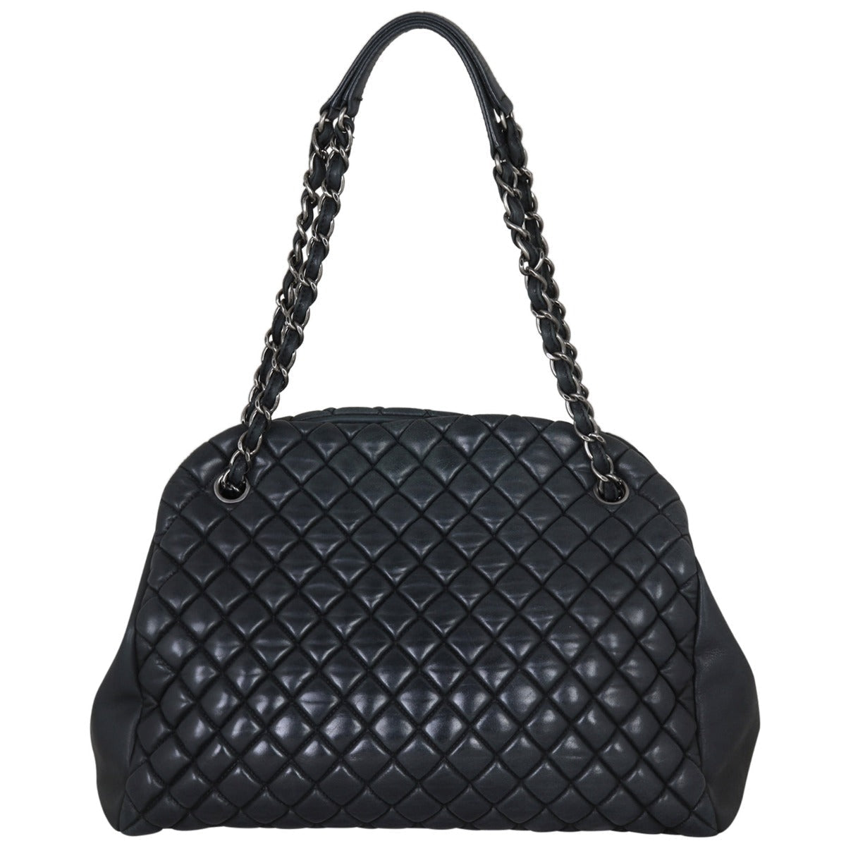 Chanel Mademoiselle Bowler Bag Large | Charcoal