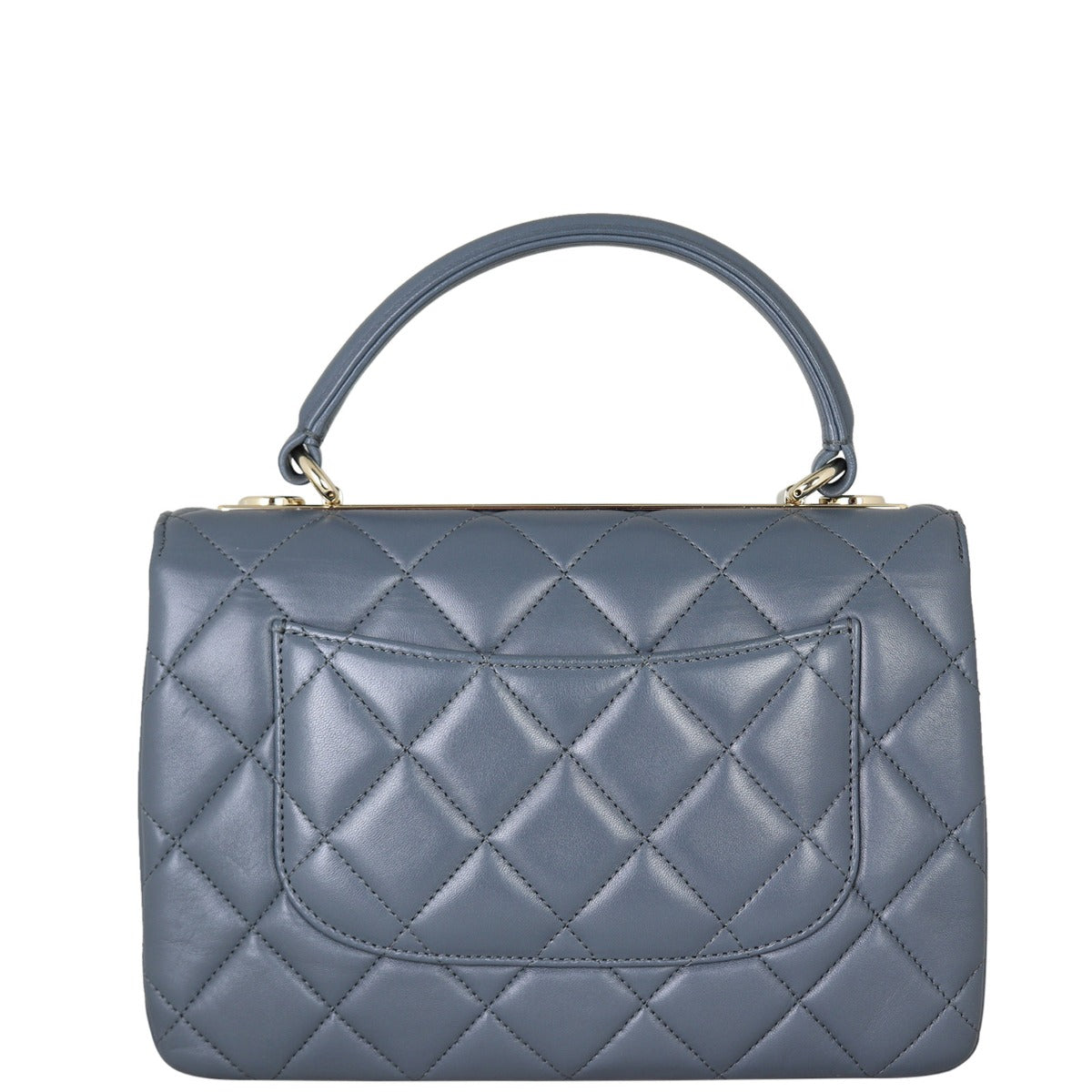 Chanel CC Trendy Small | Grey Lambskin