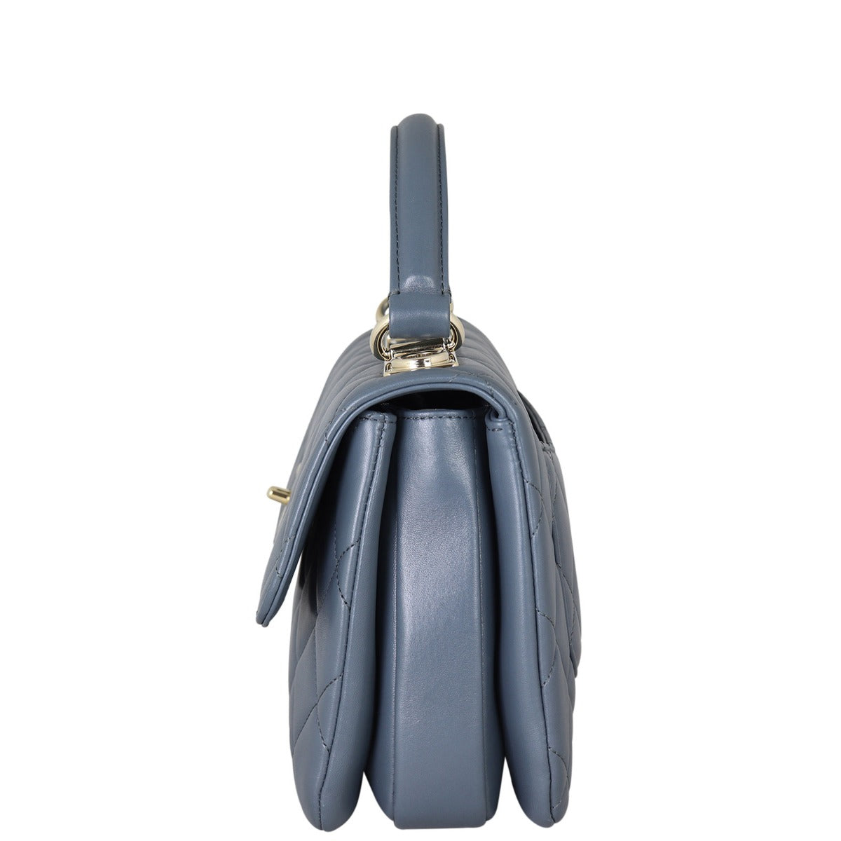 Chanel CC Trendy Small | Grey Lambskin