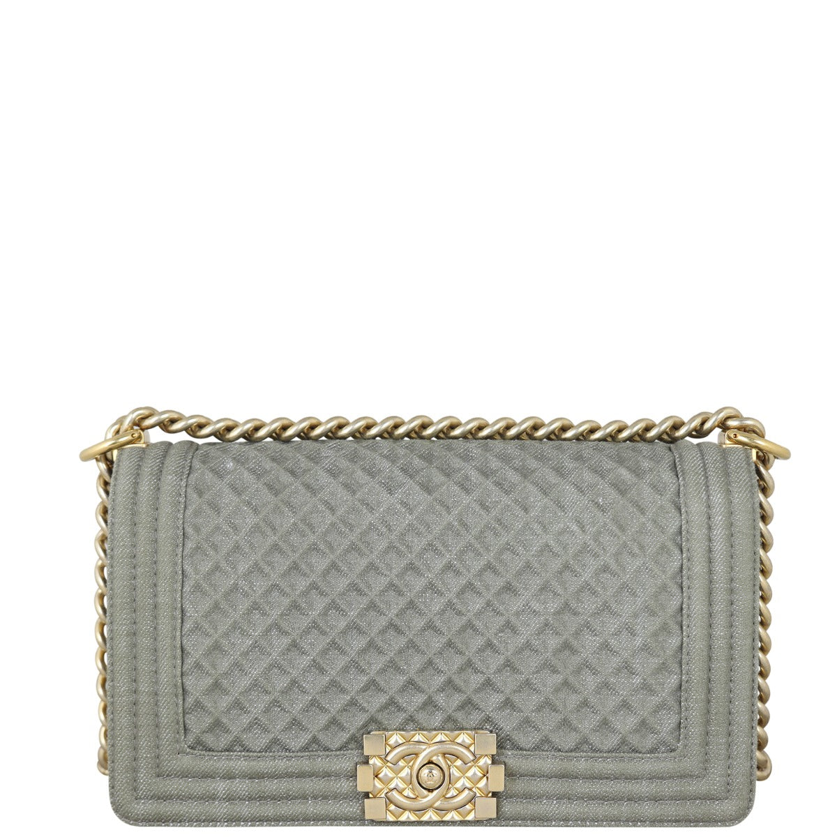 Chanel Boy Old Medium Denim | 23 Series