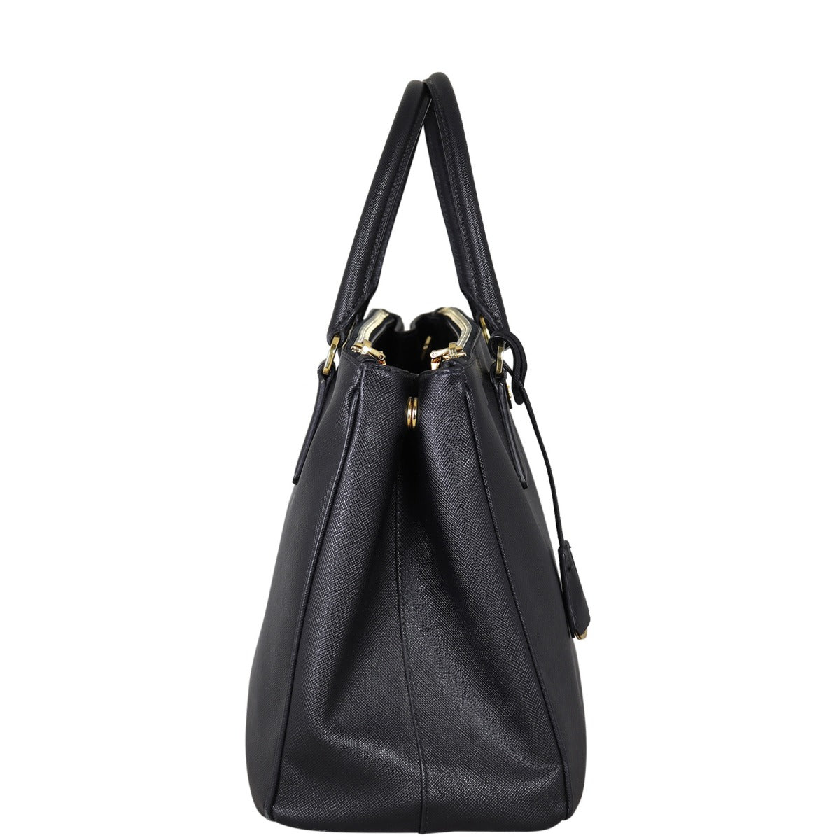 Prada Saffiano Lux Galleria Double Zip Tote Medium
