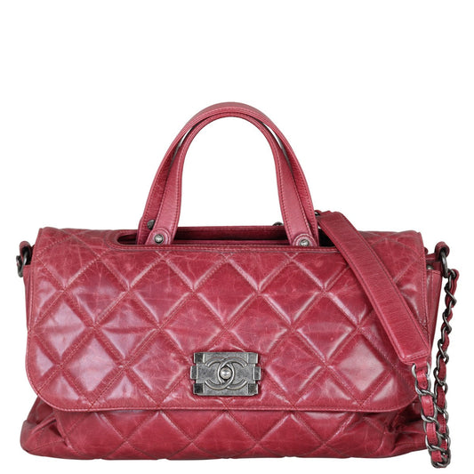 Chanel Convertible Boy Satchel Bag