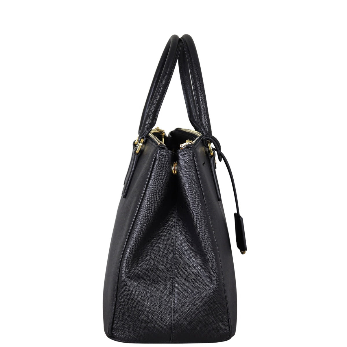 Prada Saffiano Lux Galleria Double Zip Tote Medium
