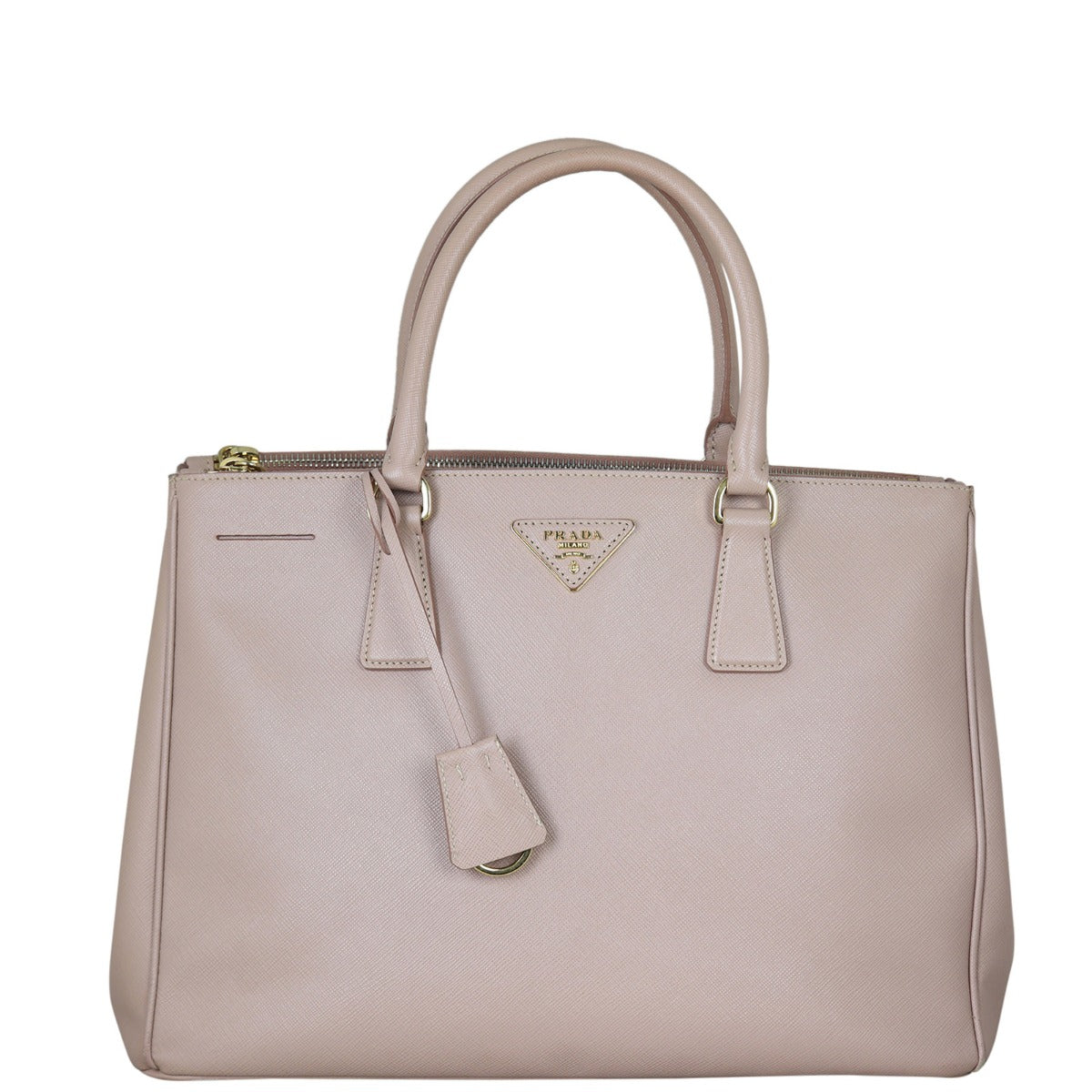 Prada Saffiano Lux Galleria Double Zip Tote Medium