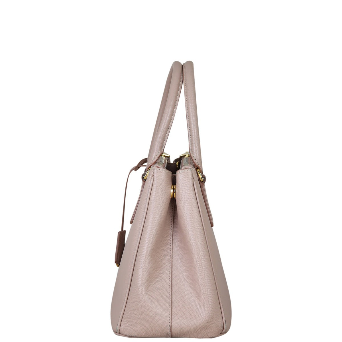 Prada Saffiano Lux Galleria Double Zip Tote Small