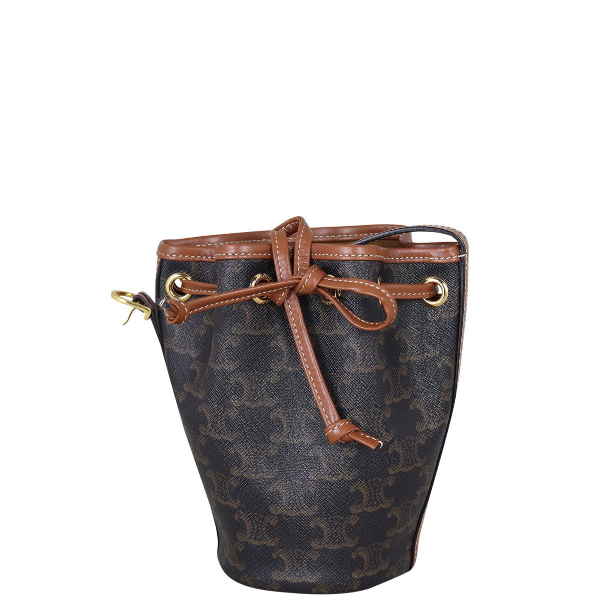 Celine Triomphe Bucket Bag Micro